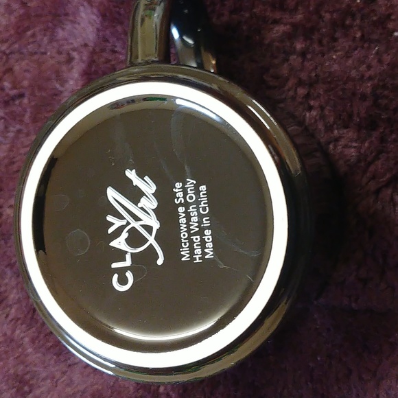 Clay art ceramic his and hers coffee mugs - Picture 4 of 6